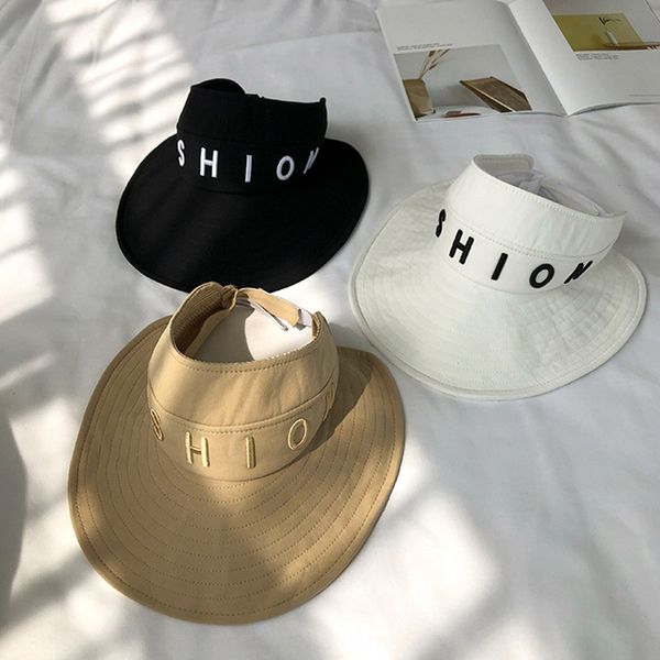 female summer sun sunscreen ins stereo embroidered embroidery empty hat travel all-match sun hat, Blue;gray
female summer sun sunscreen ins stereo embroidered embroidery empty hat travel all-match sun hat, Blue;gray