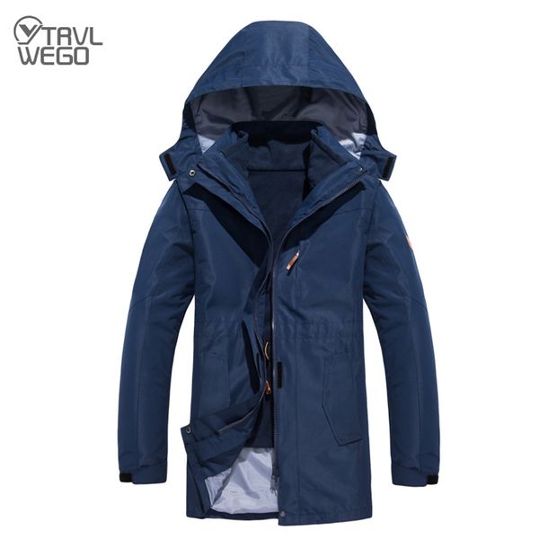 trvlwego 3 in 1 men winter warm jacket camping long coat waterproof ski snowboard fishing hiking outdoor jacket women windproof, Blue;black
trvlwego 3 in 1 men winter warm jacket camping long coat waterproof ski snowboard fishing hiking outdoor jacket women windproof, Blue;black