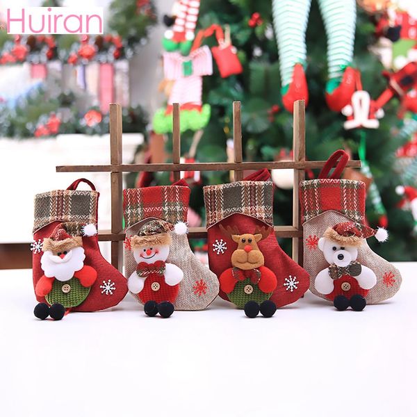 huiran christmas stockings bag christmas tree decorations mini sock santa claus candy gift bag for kids new year decorations
huiran christmas stockings bag christmas tree decorations mini sock santa claus candy gift bag for kids new year decorations