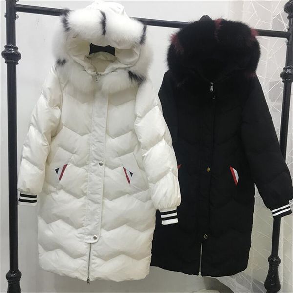 new fashion women's down jacket long 2019 winter down jacket women coat long casual fur coat women outerwear, Black
new fashion women's down jacket long 2019 winter down jacket women coat long casual fur coat women outerwear, Black