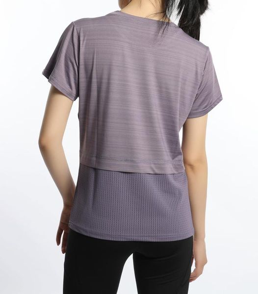 women's sports short sleeve gym quick drying clothes outdoor running high bounce sports gym women yoga women, White;red
women's sports short sleeve gym quick drying clothes outdoor running high bounce sports gym women yoga women, White;red