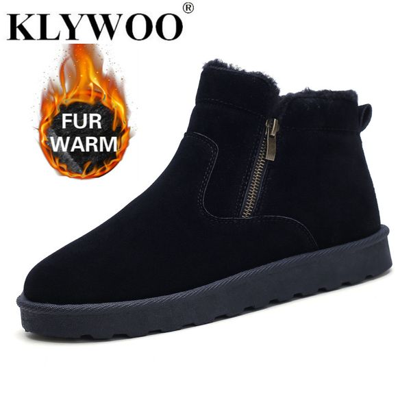 men snow boots slip on plush fur warm winter ankle boots for men fashion casual comfortable running sneakers dropshipping klywoo, Black
men snow boots slip on plush fur warm winter ankle boots for men fashion casual comfortable running sneakers dropshipping klywoo, Black