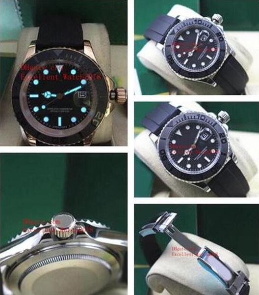 3 colors products fashion watches 40 mm 126655 116655 ceramic bezel black dial asia 2813 movement automatic rubber bands strap mens wa, Slivery;brown 
3 colors products fashion watches 40 mm 126655 116655 ceramic bezel black dial asia 2813 movement automatic rubber bands strap mens wa, Slivery;brown