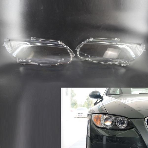 car headlight headlamp lens cover fit for 3 e92 coupe e93 cabrio pair