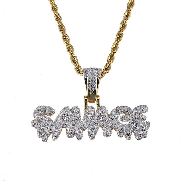 hip hop necklace brass gold color iced out chains micro pave cubic zircon savage pendant necklaces charm for men gifts 24 inch, Silver
hip hop necklace brass gold color iced out chains micro pave cubic zircon savage pendant necklaces charm for men gifts 24 inch, Silver