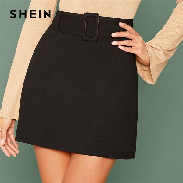 shein black buckle belted solid skirts womens autumn solid stretchy high waist elegant a line mini skirt
shein black buckle belted solid skirts womens autumn solid stretchy high waist elegant a line mini skirt