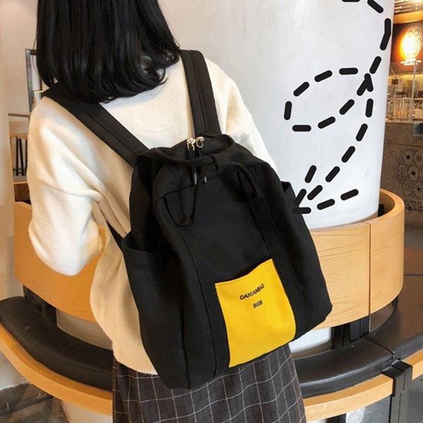 women's backpack fashion backpack original residence student female canvas bag ins college style schoolbag korean version
women's backpack fashion backpack original residence student female canvas bag ins college style schoolbag korean version