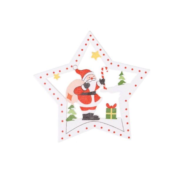 10pcs/pack christmas diy handmade decorative color wooden christmas pendant home hanging
10pcs/pack christmas diy handmade decorative color wooden christmas pendant home hanging