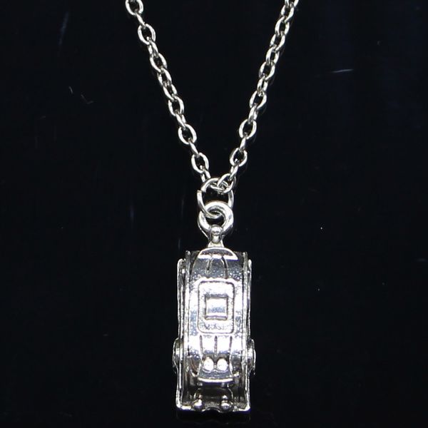 20pcs new fashion necklace 26x7x6mm shuttle trailer touring silver pendants short long women men colar gift jewelry choker
20pcs new fashion necklace 26x7x6mm shuttle trailer touring silver pendants short long women men colar gift jewelry choker