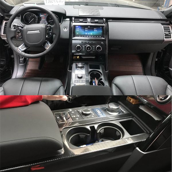 for land rover discovery 5 interior central control panel door handle 5d carbon fiber stickers decals car styling cutted vinyl
for land rover discovery 5 interior central control panel door handle 5d carbon fiber stickers decals car styling cutted vinyl