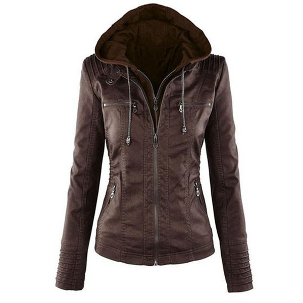fashion women basic jacket plus size xxxxl 6xl bomber leather winter coat outerwear mujer casaco jaqueta feminina woman clothes, Black;brown
fashion women basic jacket plus size xxxxl 6xl bomber leather winter coat outerwear mujer casaco jaqueta feminina woman clothes, Black;brown