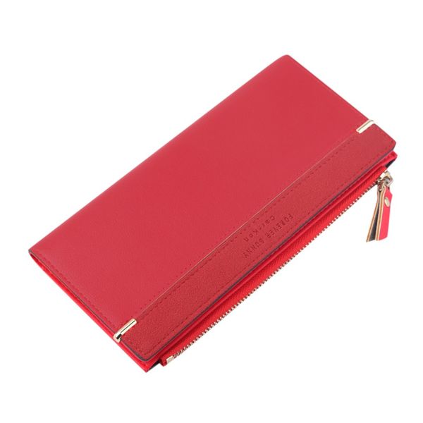 wallets & holders long women wallet leather three fold purse coin purses credit cards holder pocket genuine leather, Red;black
wallets & holders long women wallet leather three fold purse coin purses credit cards holder pocket genuine leather, Red;black