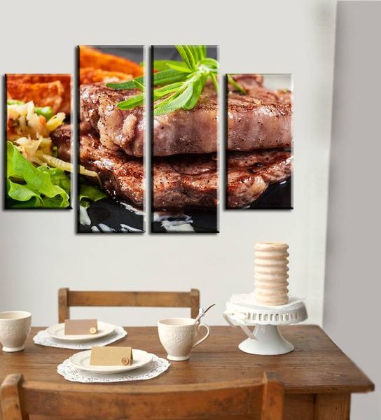 4pcs/set unframed steak and vegetables food hd print on canvas wall art picture for home and living room decor
4pcs/set unframed steak and vegetables food hd print on canvas wall art picture for home and living room decor