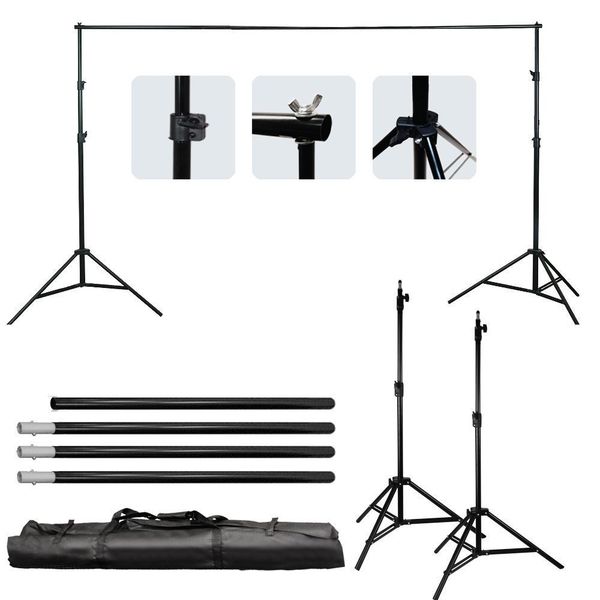 3 clips 10ft pgraphy p adjustable background stand professional p backdrop kit sale
3 clips 10ft pgraphy p adjustable background stand professional p backdrop kit sale