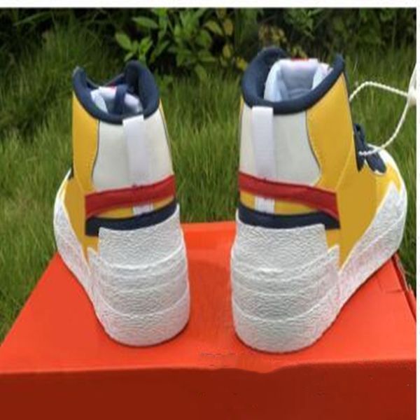 Drop ship аутентичный Sacai x Mid Blazer желтый Университетский Красный кукурузный белый синий мужская баскетбольная обувь спортивные кроссовки
Drop ship аутентичный Sacai x Mid Blazer желтый Университетский Красный кукурузный белый синий мужская баскетбольная обувь спортивные кроссовки