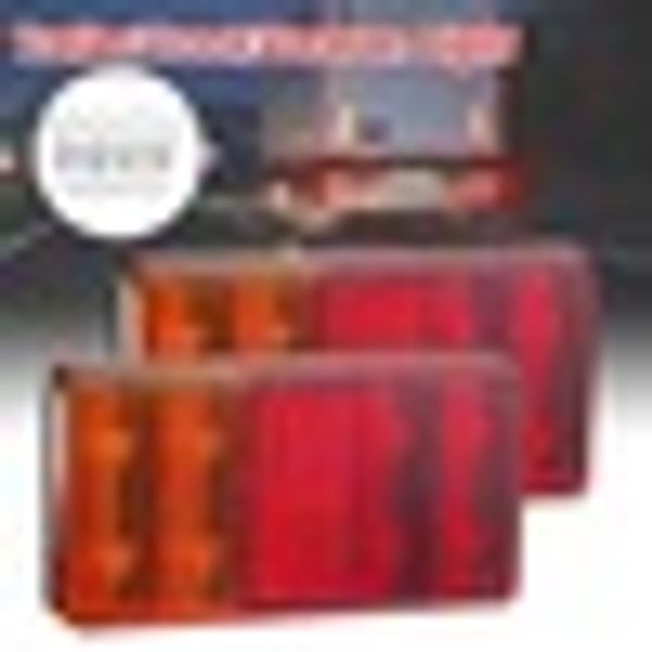 pair led truck trailer tail lights 12v rear light snumber license plate light universal for trailers trucks boats caravans
pair led truck trailer tail lights 12v rear light snumber license plate light universal for trailers trucks boats caravans