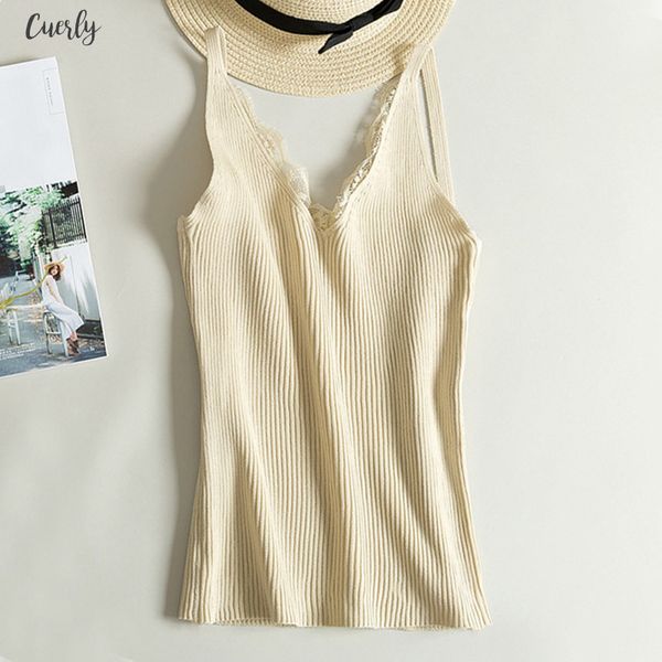 summer women tanks camisole fitness t shirt v neck long woman lace blusa knitted female tank, White
summer women tanks camisole fitness t shirt v neck long woman lace blusa knitted female tank, White