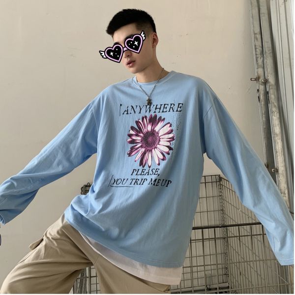 men's sweatshirt 2019 autumn and winter new couple flower print long sleeve turtleneck sweatshirt youth trend men's wear, Black
men's sweatshirt 2019 autumn and winter new couple flower print long sleeve turtleneck sweatshirt youth trend men's wear, Black