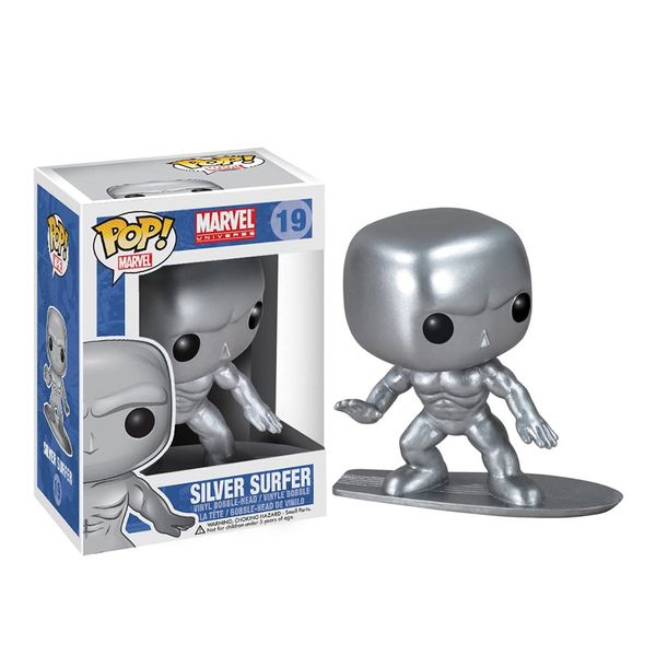 Funko POP Marvel silver surfer виниловые фигурки коллекция моделей игрушек
Funko POP Marvel silver surfer виниловые фигурки коллекция моделей игрушек