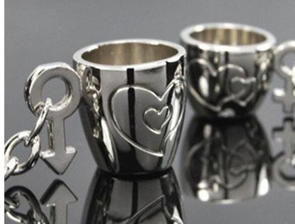 100 пар лот fedex быстрая бесплатная доставка свадебные подарки творческий романтический пара брелки чашки брелок для влюбленных металлическ, Silver
100 пар лот fedex быстрая бесплатная доставка свадебные подарки творческий романтический пара брелки чашки брелок для влюбленных металлическ, Silver