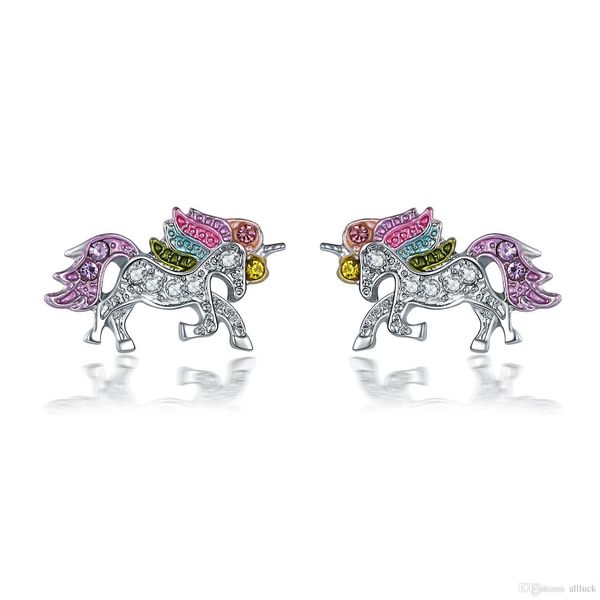 2019 fashion unicorn diamond earrings color enamel luxury designer jewelry womens decorations well-made design earring wholesale, Golden;silver
2019 fashion unicorn diamond earrings color enamel luxury designer jewelry womens decorations well-made design earring wholesale, Golden;silver
