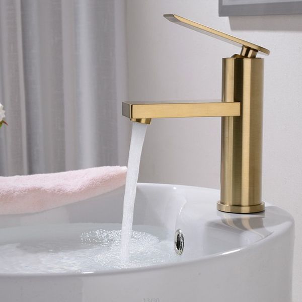 modern all copper cold and drawing basin faucet single hole high low faucet drawing gold deck mounted
modern all copper cold and drawing basin faucet single hole high low faucet drawing gold deck mounted