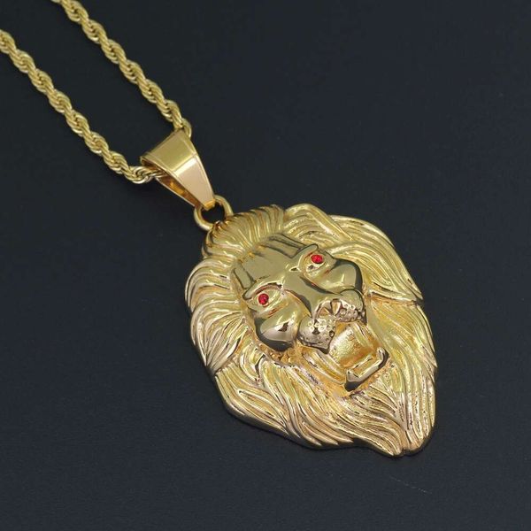 fashion-ion head diamonds pendant necklaces for men western animal golden luxury necklace stainless steel cuban chains jewelry ng, Silver
fashion-ion head diamonds pendant necklaces for men western animal golden luxury necklace stainless steel cuban chains jewelry ng, Silver
