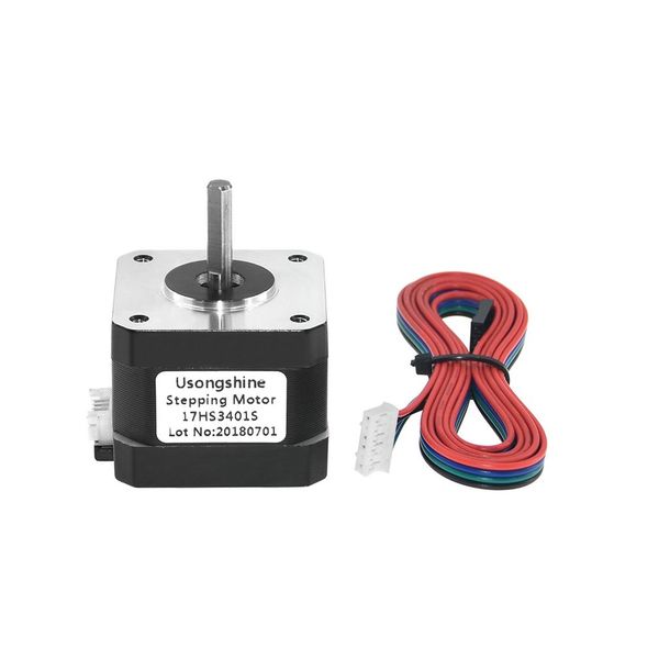 

17hs3401s 4-lead nema 17 stepper motor 42 motor 42bygh 1.3a 1m wire ce cnc laser and 3d printer 3d printer part