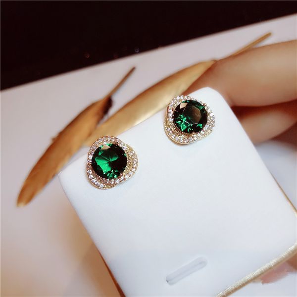 wholesale- earrings for women emerald gemstone sterling silver vintage elegant s925 temperament simple fine jewelry anti allergy y18110110, Golden;silver
wholesale- earrings for women emerald gemstone sterling silver vintage elegant s925 temperament simple fine jewelry anti allergy y18110110, Golden;silver