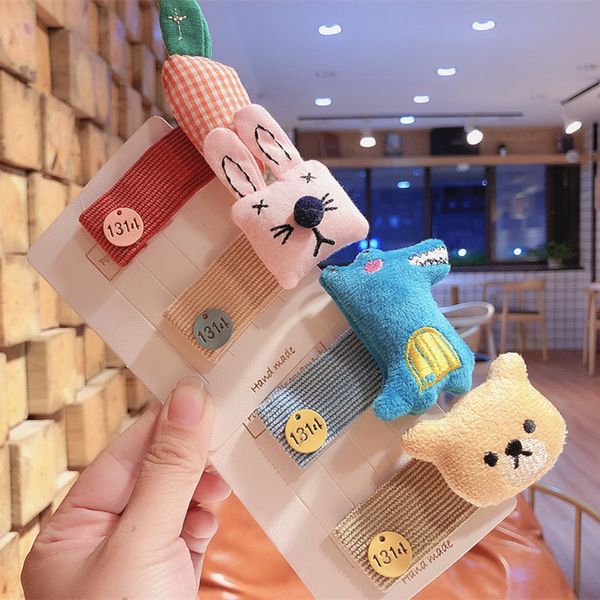 2020 new korea style ins cute cartoon hand-knitted bear hairpin small animal carrot barrettes for girl fashion hair accessories, Slivery;white
2020 new korea style ins cute cartoon hand-knitted bear hairpin small animal carrot barrettes for girl fashion hair accessories, Slivery;white