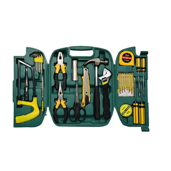 1 set 27pcs repair tool maintain set steel combination tool kit tape measure screwdriver hammer pliers
1 set 27pcs repair tool maintain set steel combination tool kit tape measure screwdriver hammer pliers