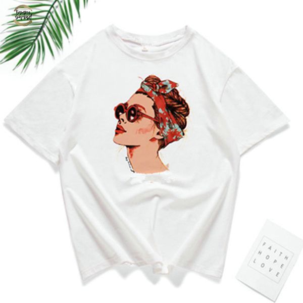 summer vogue girl print women t shirt casual short sleeve o neck t shirt fashion white tee shirt camiseta feminina
summer vogue girl print women t shirt casual short sleeve o neck t shirt fashion white tee shirt camiseta feminina