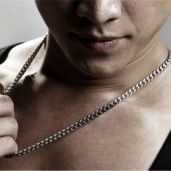 stainless steel mens necklaces gold long chains necklaces large jewelry on the neck steampunk hip hop wholesale male accessories, Silver
stainless steel mens necklaces gold long chains necklaces large jewelry on the neck steampunk hip hop wholesale male accessories, Silver