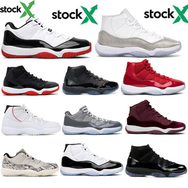 with box 11 11s 2020 bred white metallic silver vast grey concord cool grey basketball shoes men women 11 space jam gym red 72- sneakers, Black
with box 11 11s 2020 bred white metallic silver vast grey concord cool grey basketball shoes men women 11 space jam gym red 72- sneakers, Black