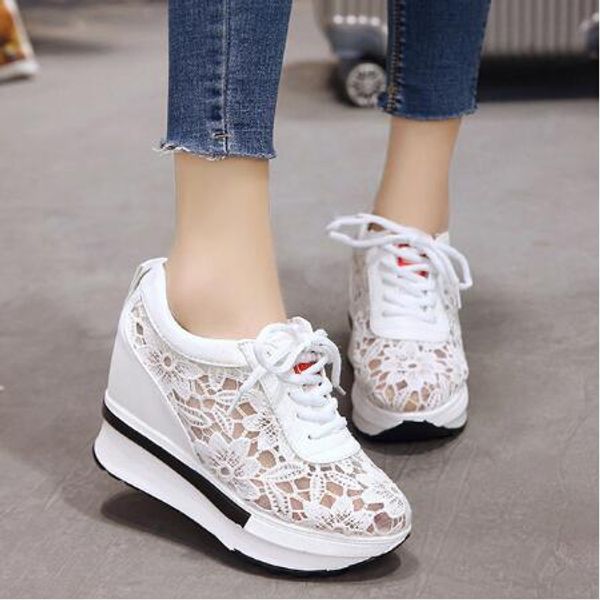 mesh breathable shoes woman platform heels casual shoes women 2019 wedges platform shoes for women chaussures femme, Black
mesh breathable shoes woman platform heels casual shoes women 2019 wedges platform shoes for women chaussures femme, Black