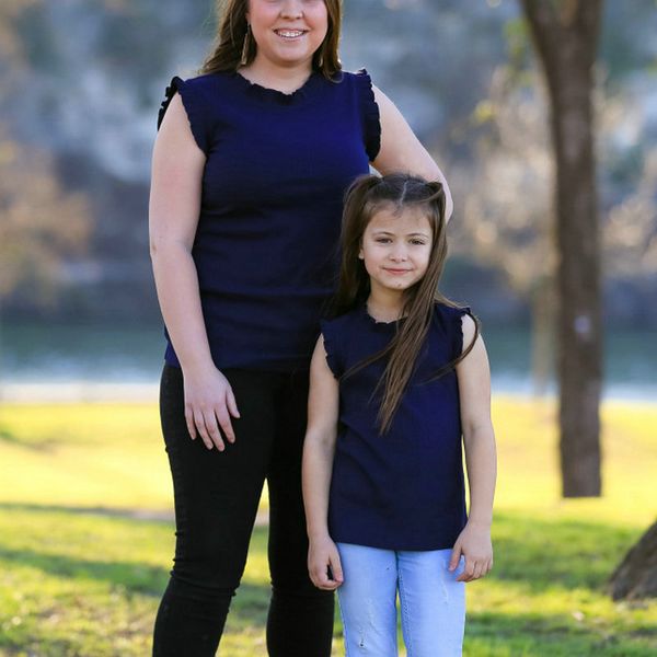 matching mother and daughter clothes sleeveless tee shirt family mommy and me summer shirt baby girls women 2020 outfits, Blue
matching mother and daughter clothes sleeveless tee shirt family mommy and me summer shirt baby girls women 2020 outfits, Blue