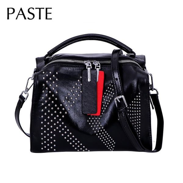2019 красочный дизайн rivet boston bag 100% натуральной натуральной кожи женские сумки высокого качества женский коммуникатор crossbody сумк
2019 красочный дизайн rivet boston bag 100% натуральной натуральной кожи женские сумки высокого качества женский коммуникатор crossbody сумк