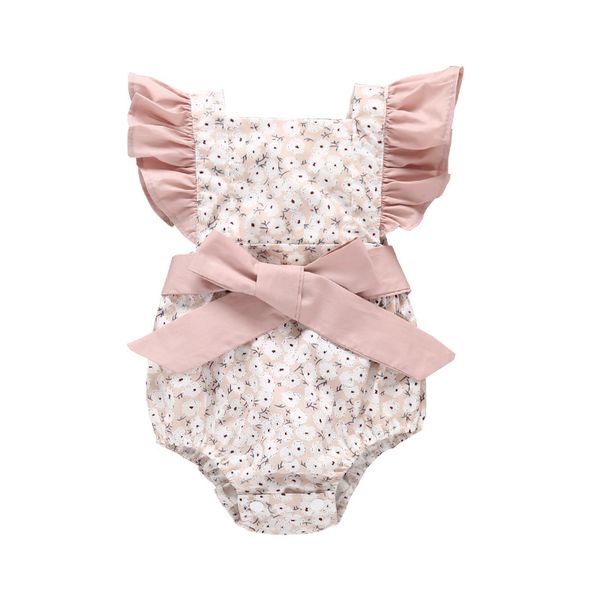 baby floral romper ins girl ruffle sleeves bow jumpsuits new summer fashion boutique kids floral climbing clothing 3 colors z11, Blue
baby floral romper ins girl ruffle sleeves bow jumpsuits new summer fashion boutique kids floral climbing clothing 3 colors z11, Blue