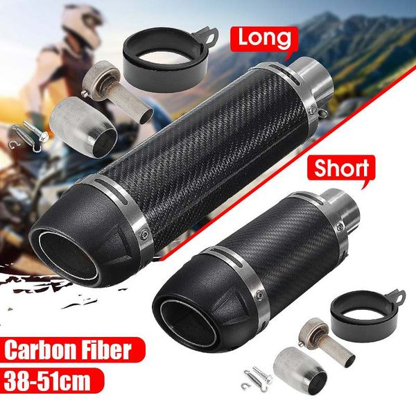 38-51mm universal motorcycle escape racing exhaust muffler pipe w/ carbon fiber for cbr/kwasaki er6n/yamaha
38-51mm universal motorcycle escape racing exhaust muffler pipe w/ carbon fiber for cbr/kwasaki er6n/yamaha