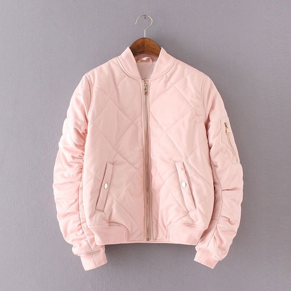 women leather jacket jackets women philosophy 2019 quilting bomber jacket women spring coat zipper winter jacket cotton pink outwears, Black;brown
women leather jacket jackets women philosophy 2019 quilting bomber jacket women spring coat zipper winter jacket cotton pink outwears, Black;brown