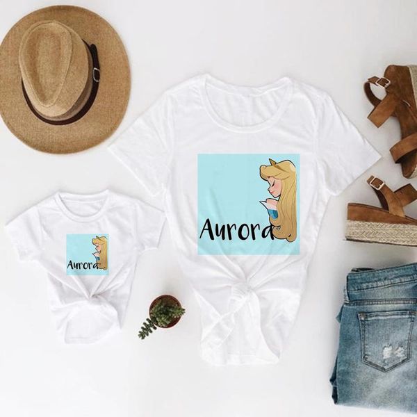prevalent family look princess aurord mother daughter dresses spring summer kids clothes pretty cartoon graphic o-collar t shirt, Blue
prevalent family look princess aurord mother daughter dresses spring summer kids clothes pretty cartoon graphic o-collar t shirt, Blue