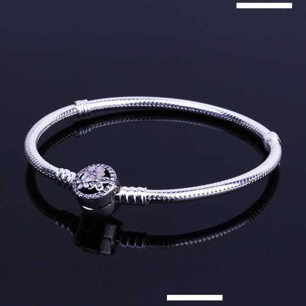 925 sterling silver plated poetic blooms clasp bracelets basic snake chain fit european charms bracelets diy women jewelry christmas gift, Golden;silver
925 sterling silver plated poetic blooms clasp bracelets basic snake chain fit european charms bracelets diy women jewelry christmas gift, Golden;silver