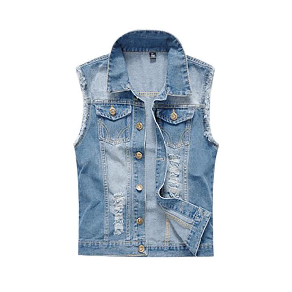 fashion mens denim vest jacket sleeveless pockets for casual wear blouse #5l29, Black;brown
fashion mens denim vest jacket sleeveless pockets for casual wear blouse #5l29, Black;brown