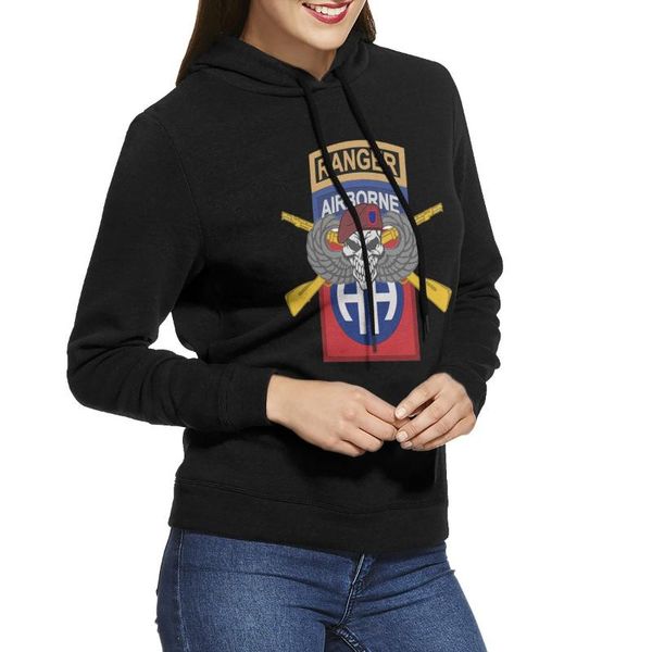 airborne ranger women's hoodies long sleeve pullover casual cotton sweatshirt, Black
airborne ranger women's hoodies long sleeve pullover casual cotton sweatshirt, Black