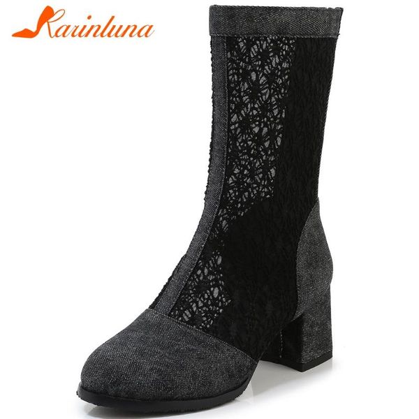 karin new fashion 2020 large size 43 zip up mid calf boots woman shoes chunky heels platform shoes women boots female, Black
karin new fashion 2020 large size 43 zip up mid calf boots woman shoes chunky heels platform shoes women boots female, Black