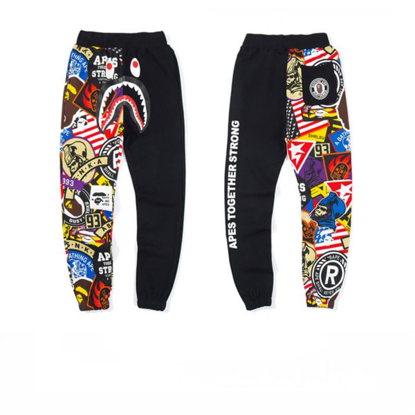 2020/aapebape мужские дизайнерские спортивные костюмы классика новый свободный спортивный костюм локомотив роскошные продаваемые брюки удобн, Black 
2020/aapebape мужские дизайнерские спортивные костюмы классика новый свободный спортивный костюм локомотив роскошные продаваемые брюки удобн, Black