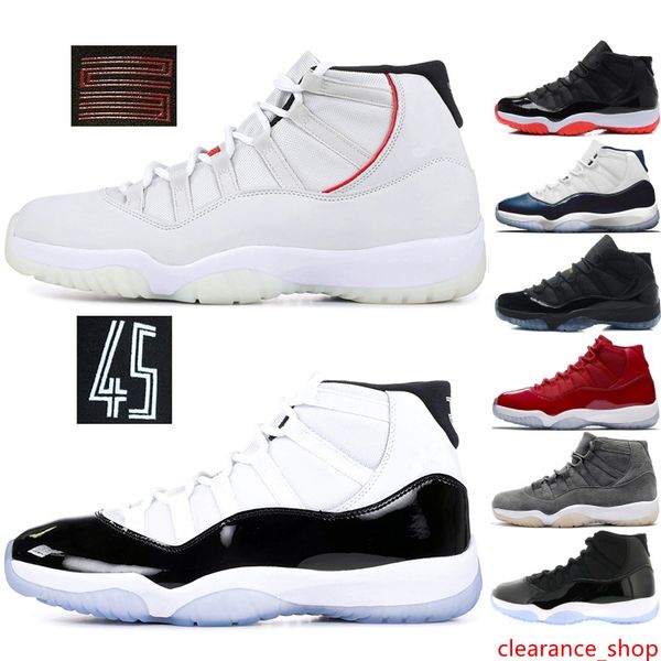concord 11 11s mens basketball shoes space jam platinum tint high gym red win like 96 xi designer shoes sports snerkers us 5-11
concord 11 11s mens basketball shoes space jam platinum tint high gym red win like 96 xi designer shoes sports snerkers us 5-11