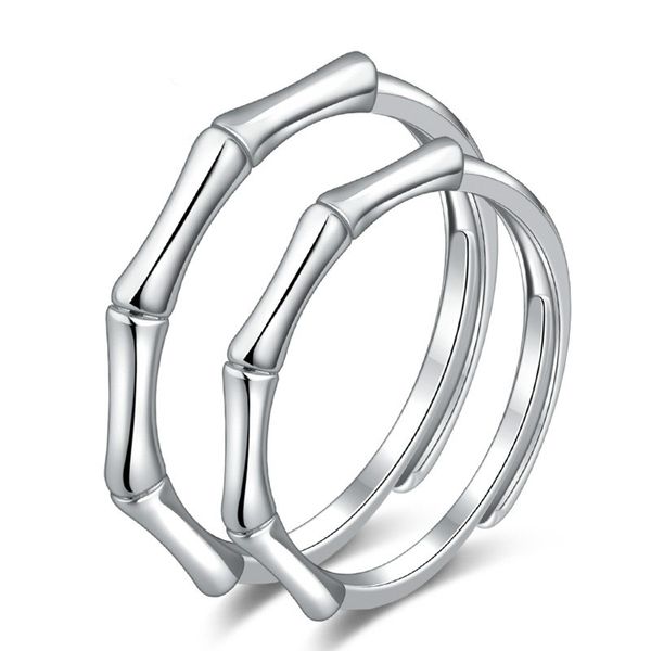 925 sterling silver simple geometric couple ring wild smooth ringmen and women fashion bamboo ring anillos aros anel kolczyki, Slivery;golden
925 sterling silver simple geometric couple ring wild smooth ringmen and women fashion bamboo ring anillos aros anel kolczyki, Slivery;golden