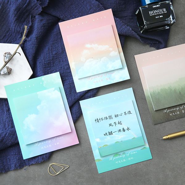 Snowscape Rainbow Natural View Memo Pad Paper Sticky Notes Notepad Stationery, 30 Sheets/pad
Snowscape Rainbow Natural View Memo Pad Paper Sticky Notes Notepad Stationery, 30 Sheets/pad