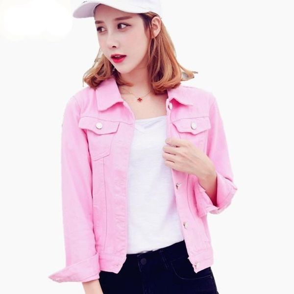 women denim jacket jeans jackets coat casual basic short windbreaker lapel pocket vintage winter slim outerwear chaqueta tide, Black;brown
women denim jacket jeans jackets coat casual basic short windbreaker lapel pocket vintage winter slim outerwear chaqueta tide, Black;brown